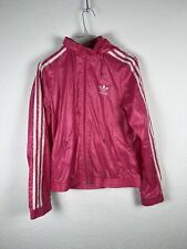 Adidas Giacca a Vento K-Way Rosa Size S Donna Women Windbreaker Jacket