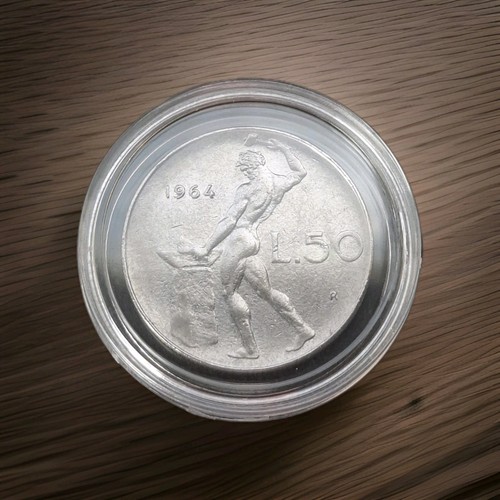 Moneta lire 1964 - 50,