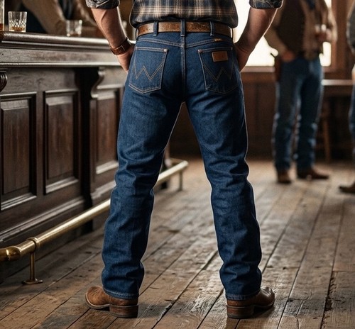 Jeans wrangler taglio dritto - wrangler,