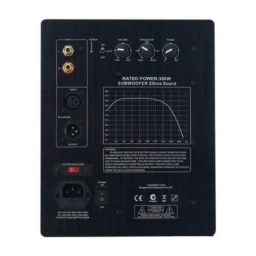 Amplificatore subwoofer scheda