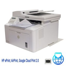 Stampante HP LaserJet Pro MFP M227fdn Ethernet USB F / R Automatico Revisionata