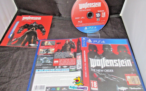 Ps4 wolfenstein the - ps4, new