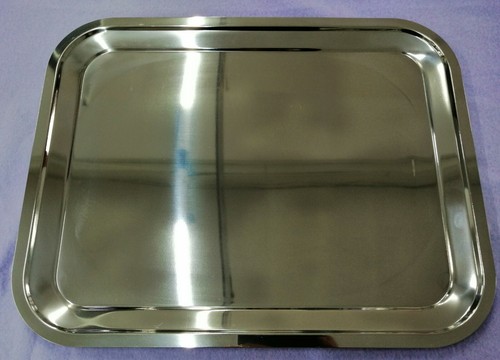 Vassoio inox dribbling - vassoio,