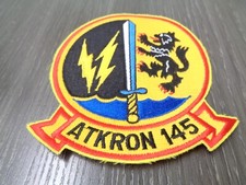 US NAVY VA-145 ATTACK SQUADRON ATKRON PATCH guerra Vietnam vintage made in giapponese