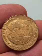 Gettone Medaglia Bus Autolinee CAP mondiali Calcio 1982 Biglietto Campioni Mondo