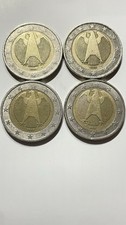 3 monete da due euro Del 2002 Rare aquila Germania lettera a lettera A + 1 2010