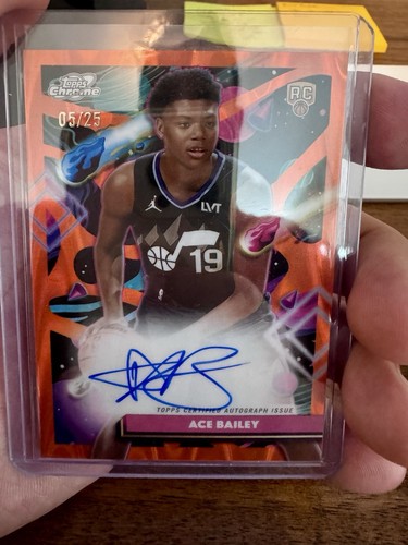 Ace bailey 2025 topps - ace, 2025-26