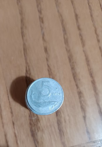 Lotto monete 5 lire - da,