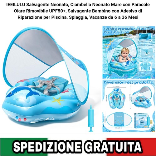 Salvagente neonato ciambella - salvagente,