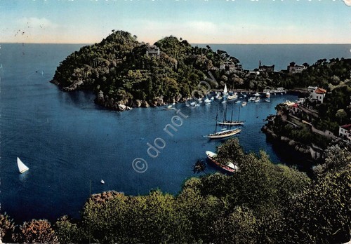 Cartolina portofino penisola - portofino,