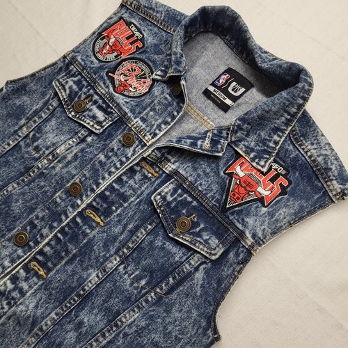 Giacca gilet denim chicago - gilet,