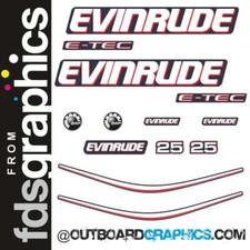 Evinrude 25hp etec e - evinrude, /