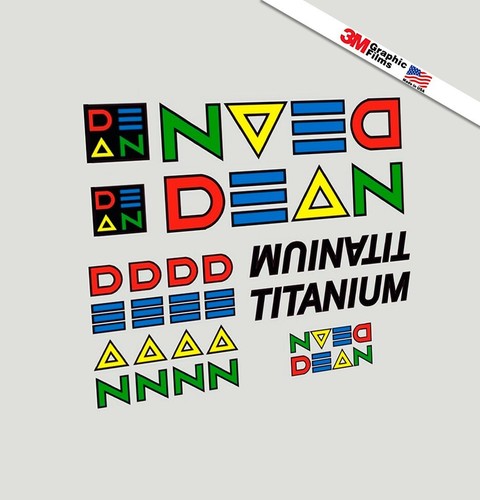Set decalcomanie mtb dean - set,