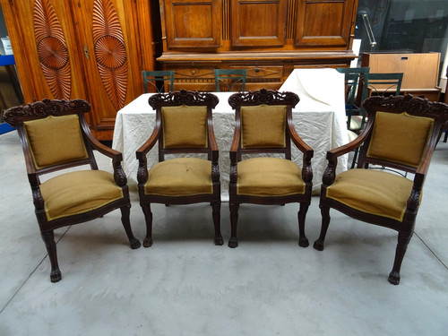 Importante set poltrone - set, 4