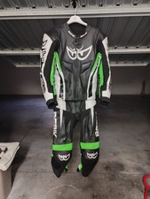 tuta moto pelle divisibile