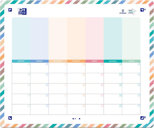 Calendario settimanale mensile - calendario, settimanale/mensile