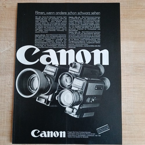 Canon 512 514 1976 vintage - canon,