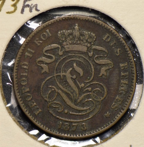 Belgio 1873 centesimi leone - 1873,