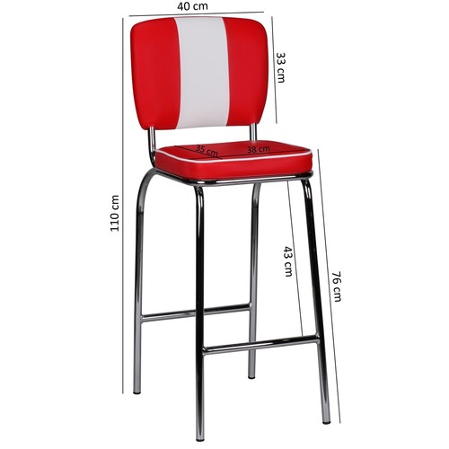 Set sgabelli bar american - set,