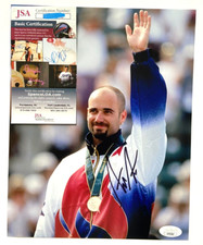 ANDRE AGASSI FOTO FIRMATA 8X10