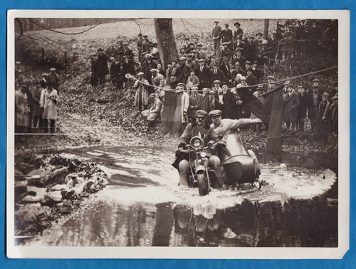 Foto epoca sidecar moto - d'epoca,