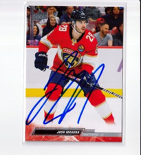 JOSH MAHURA autographed SIGNED