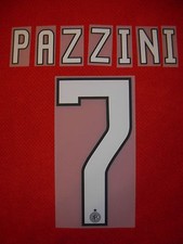 KIT PAZZINI 7 NEROBIANCO X MAGLIA CALCIO INTER NUOVO STILSCREEN NEW 
