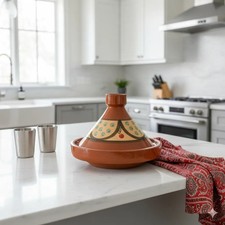 Tajine M 22 cm in Terracotta