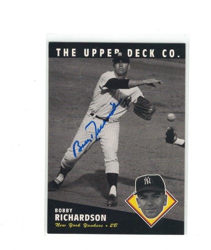 Autografo bobby richardson - bobby,