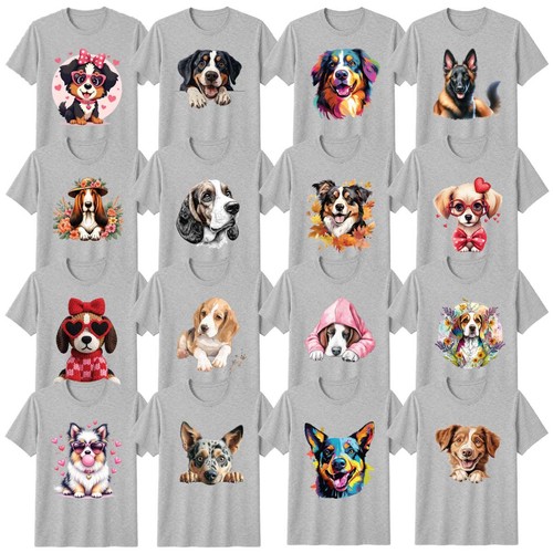 Shirt cane acquerello - cane,