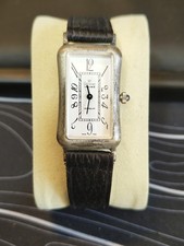 vecchio orologio BRITSCAR a carica manuale in ARGENTO 800 17 rubis incabloc swis