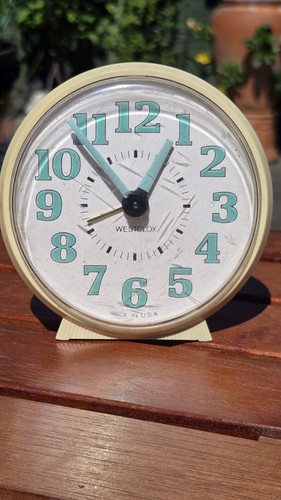 Vintage westclox wind - westclox,