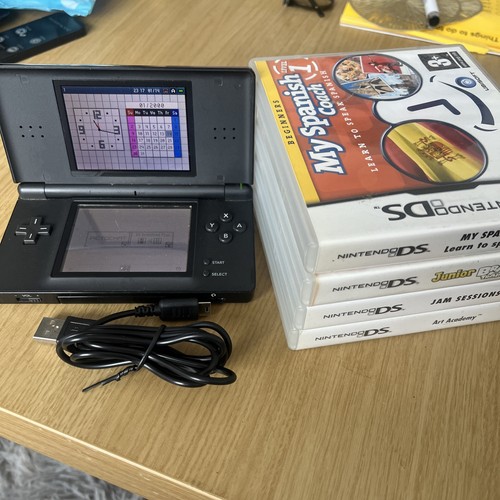 Nintendo lite nera giochi - lite,