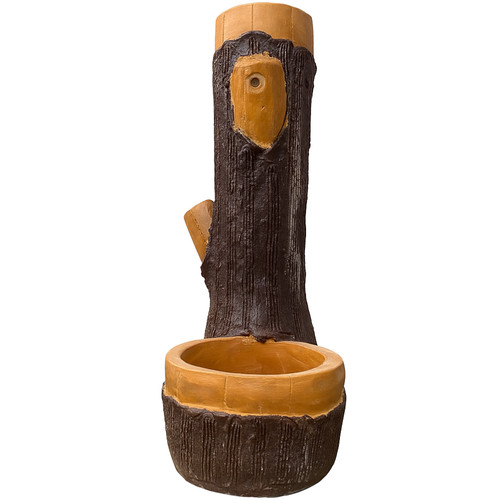 Fontana finto legno grande - finto,