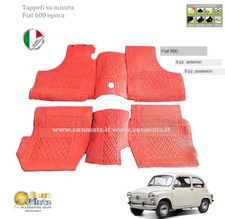 Tappeti Fiat 600 epoca in