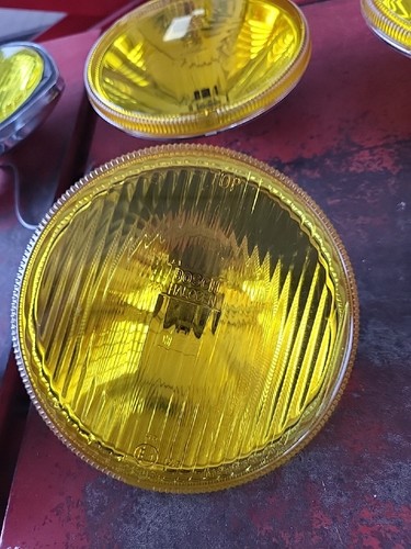 Faro fanale fendinebbia giallo - faro,