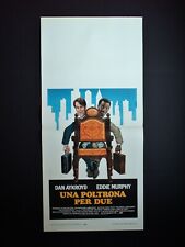 OFFERTA!! Locandina Originale-UNA POLTRONA PER DUE-1984-DAN AYKROYD-EDDIE MURPHY