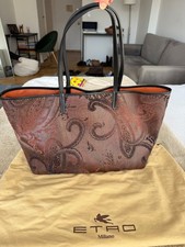 Etro Paisley Print Tote Bag in