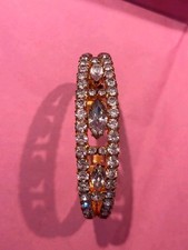 Bracciale Strass Rigido Dorato