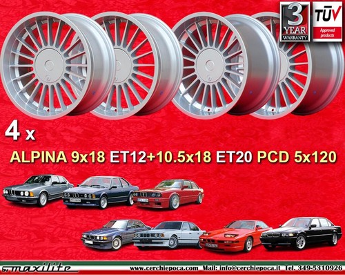 Cerchi bmw alpina style 9x18 - 4,