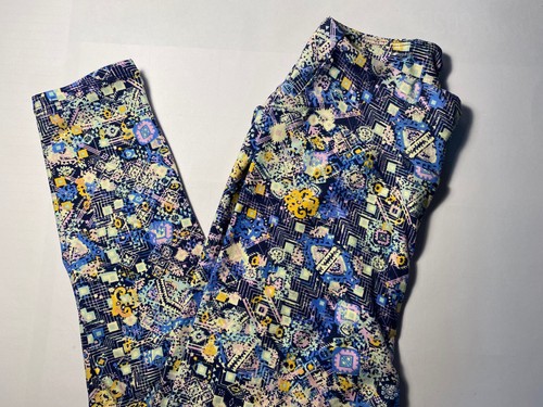 Leggings lularoe rosa viola - lularoe, os
