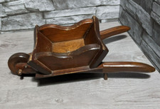 Piatto ciotola carriola legno