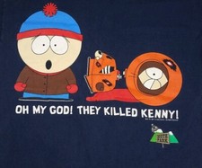 Maglietta South Park blu scuro