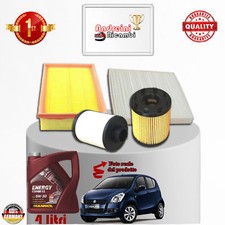 KIT TAGLIANDO FILTRI + OLIO SUZUKI SPLASH 1.3 DDiS 55KW 75CV DAL 2008 ->