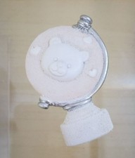 Globo mappamondo orsetto bambina rosa calamita magnete 0OK2