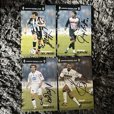Calciatori Autografo Cartoline