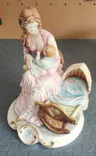 Statua Maternità Capodimonte Made In Italy 