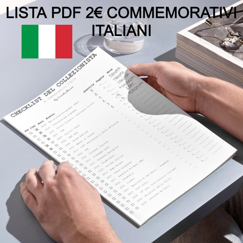 Checklist lista monete - 2, euro