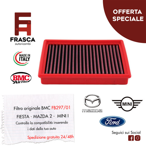 Filtro aria sportivo bmc - filtro,
