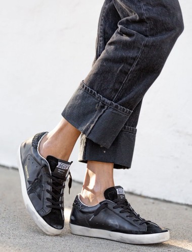 Golden goose superstar sneaker - golden,